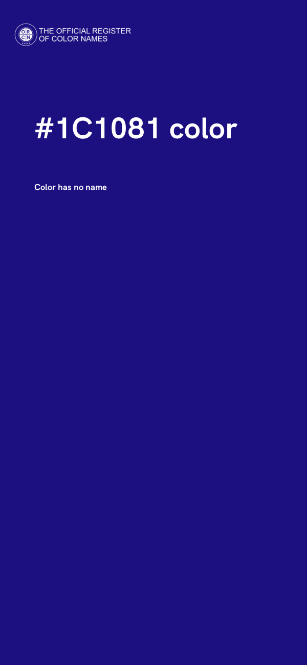 #1C1081 color image