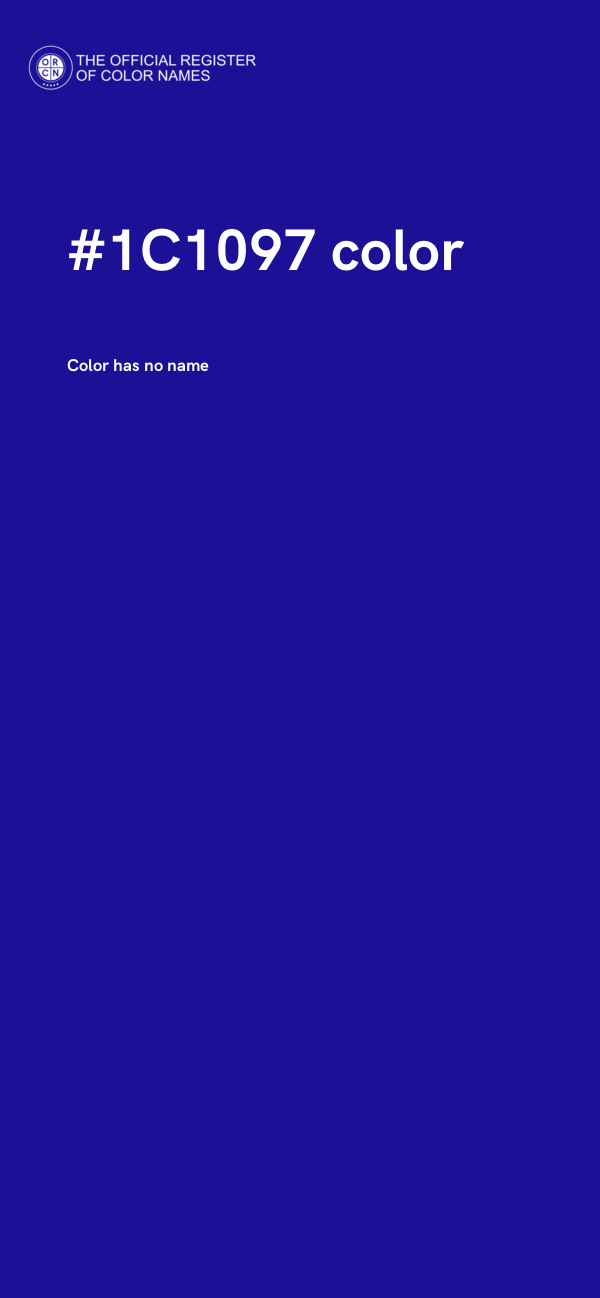 #1C1097 color image