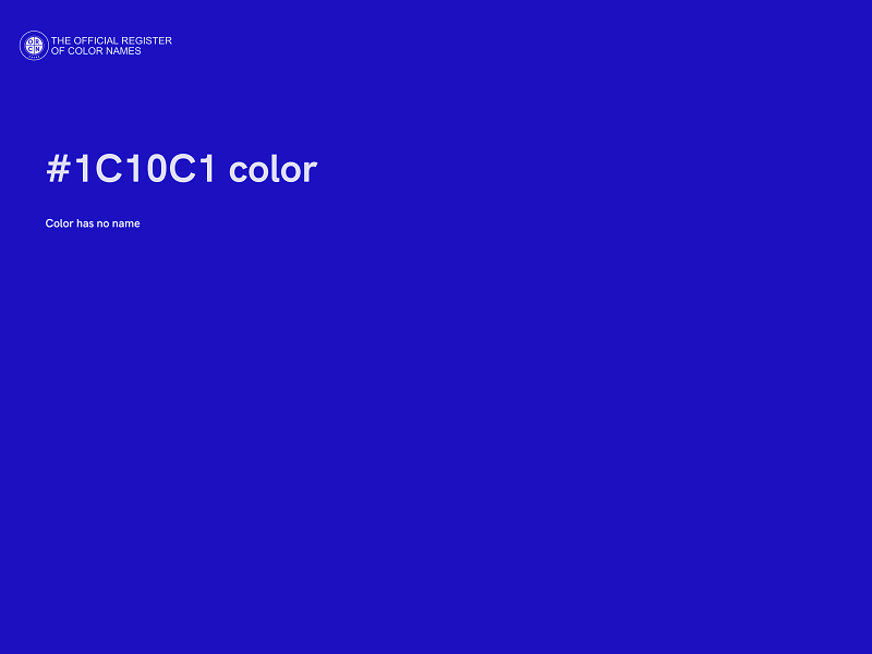 #1C10C1 color image