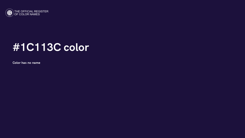 #1C113C color image