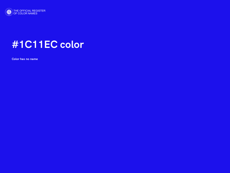 #1C11EC color image