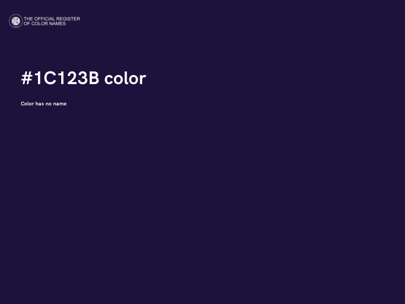 #1C123B color image
