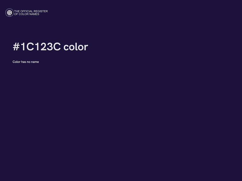 #1C123C color image