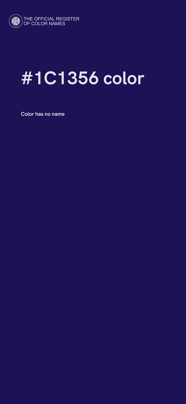 #1C1356 color image