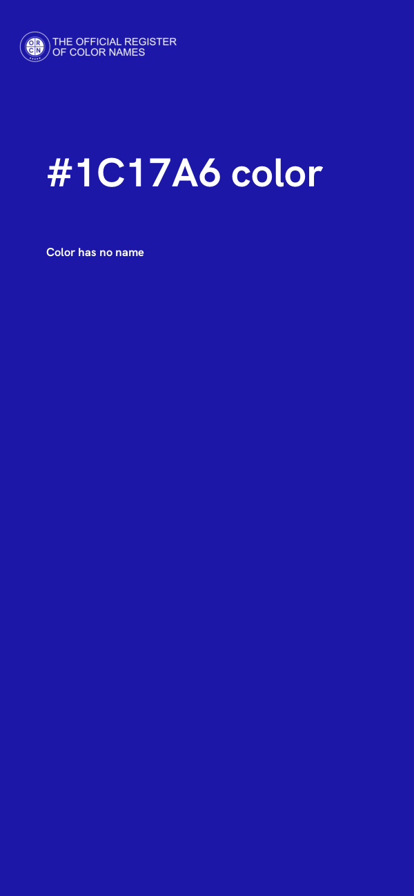 #1C17A6 color image