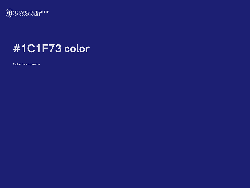 #1C1F73 color image