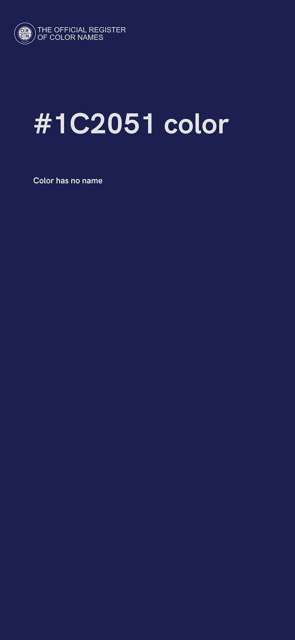 #1C2051 color image