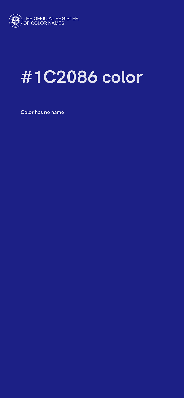 #1C2086 color image