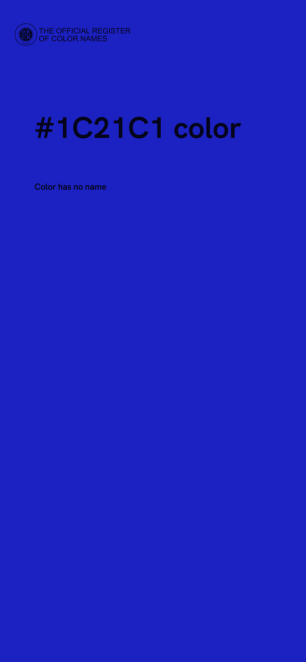 #1C21C1 color image