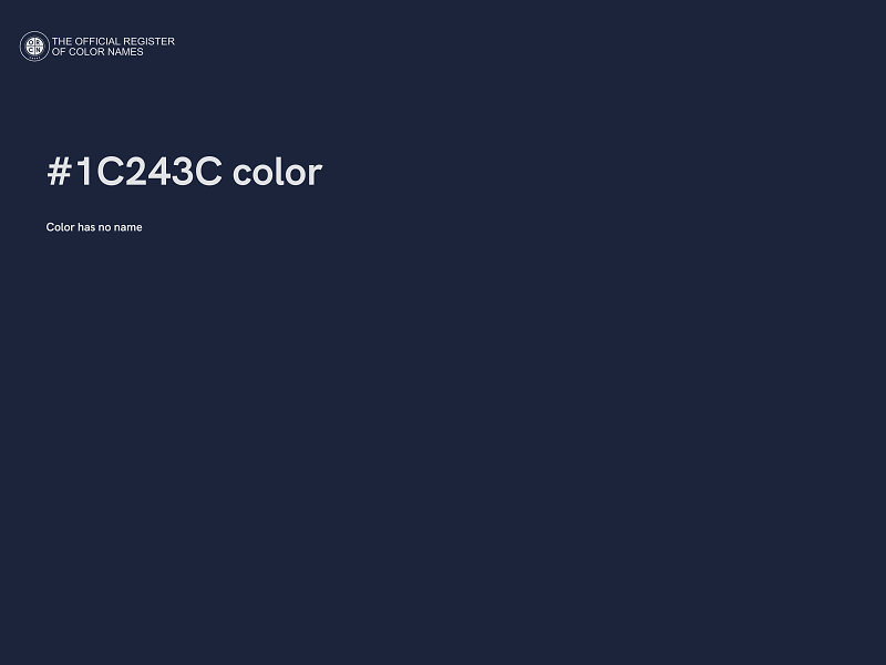 #1C243C color image