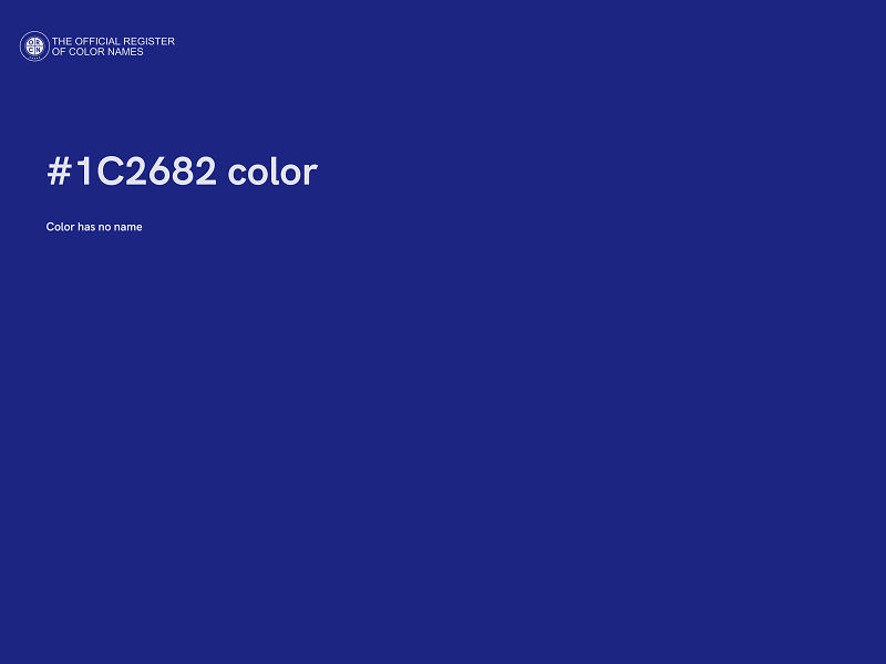 #1C2682 color image
