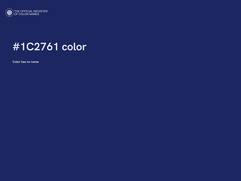 #1C2761 color image