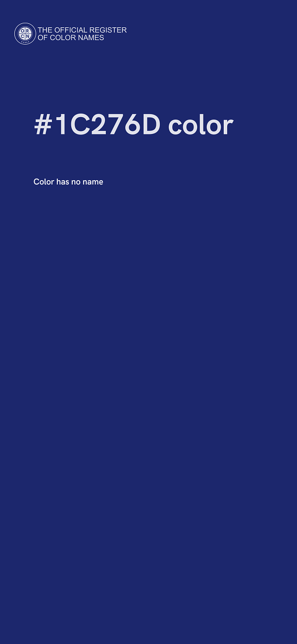 #1C276D color image