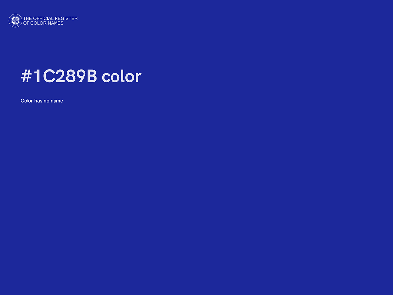 #1C289B color image