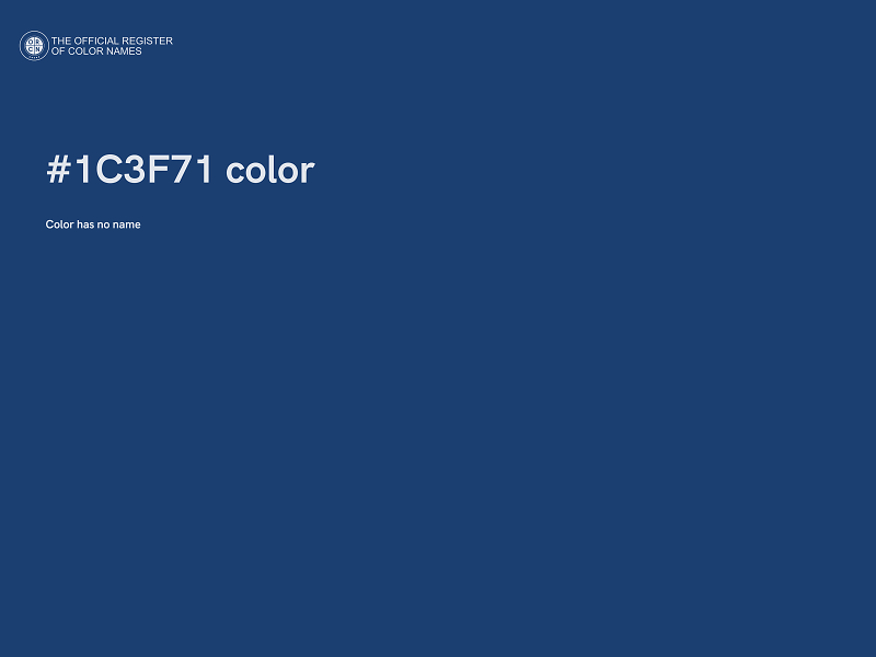 #1C3F71 color image