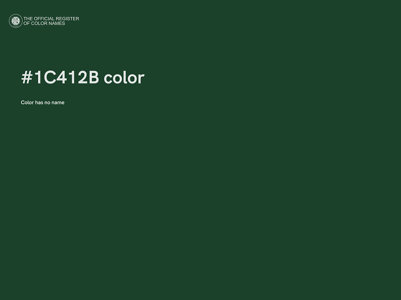 #1C412B color image