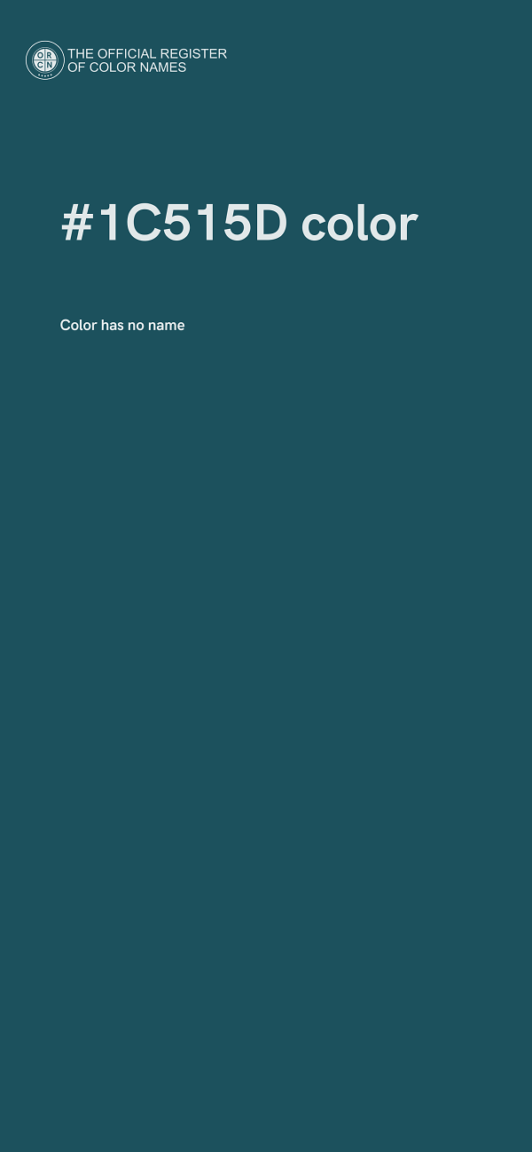 #1C515D color image