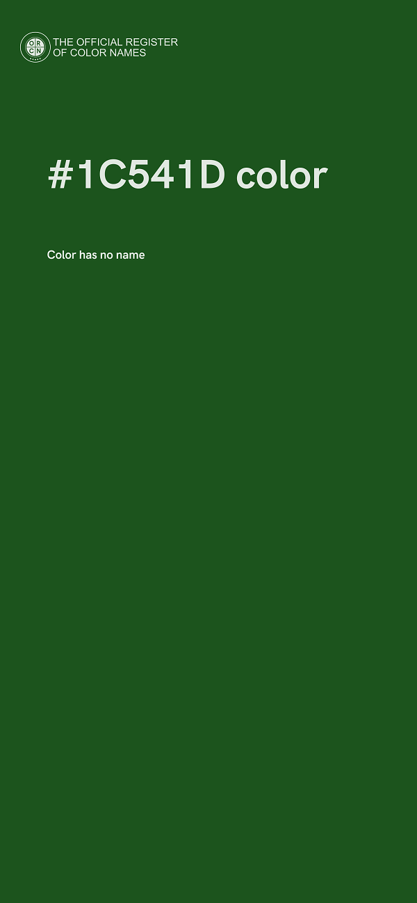 #1C541D color image