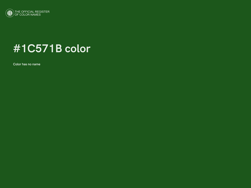 #1C571B color image