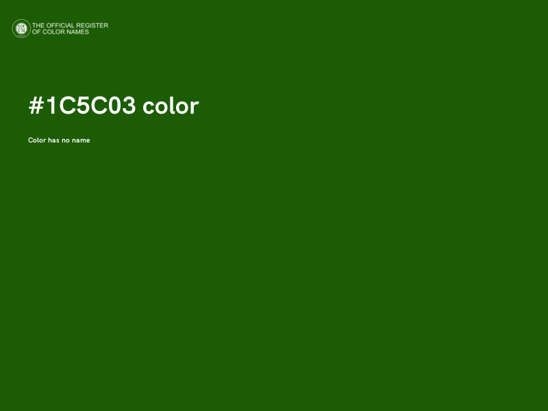 #1C5C03 color image