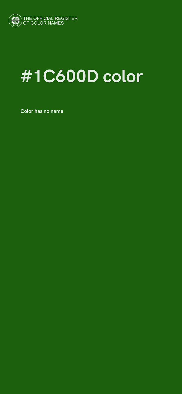 #1C600D color image