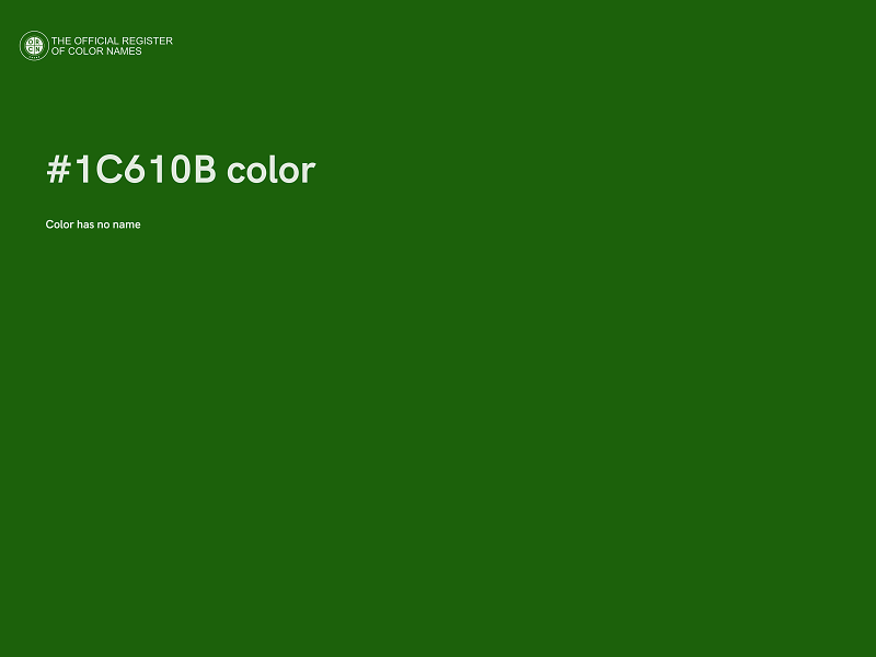 #1C610B color image