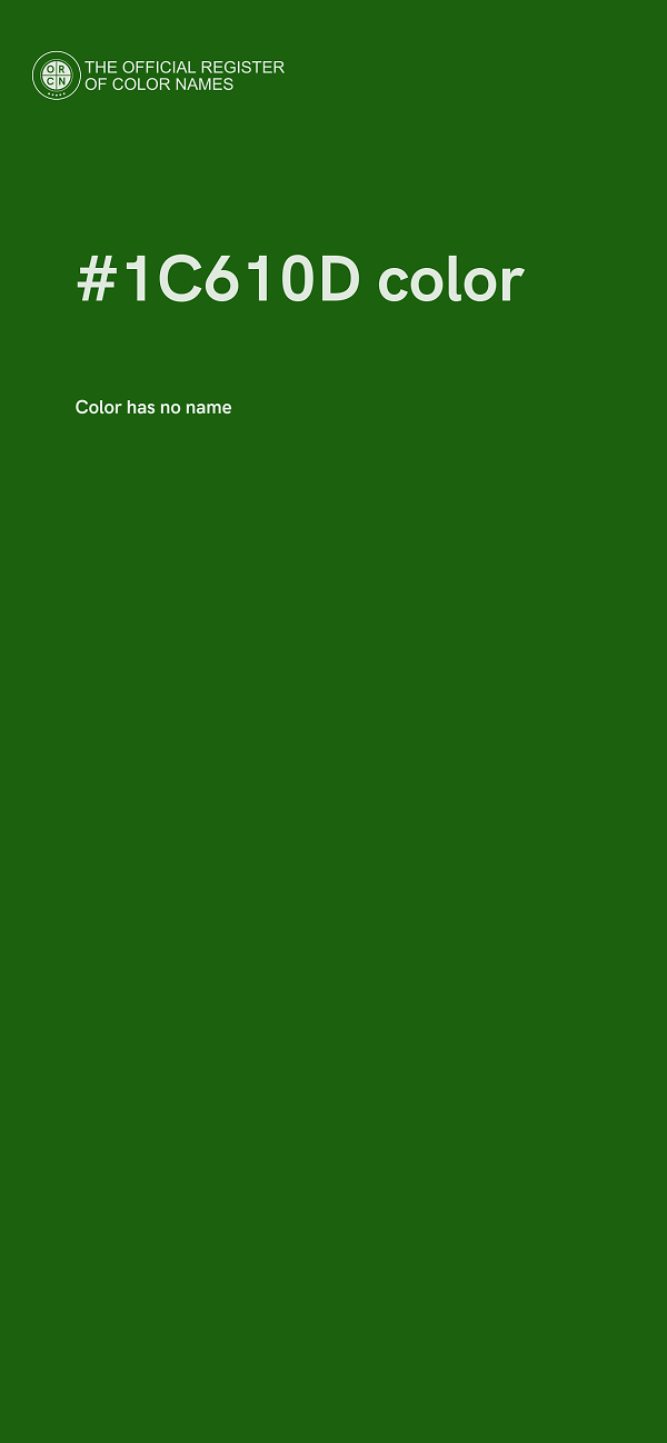 #1C610D color image
