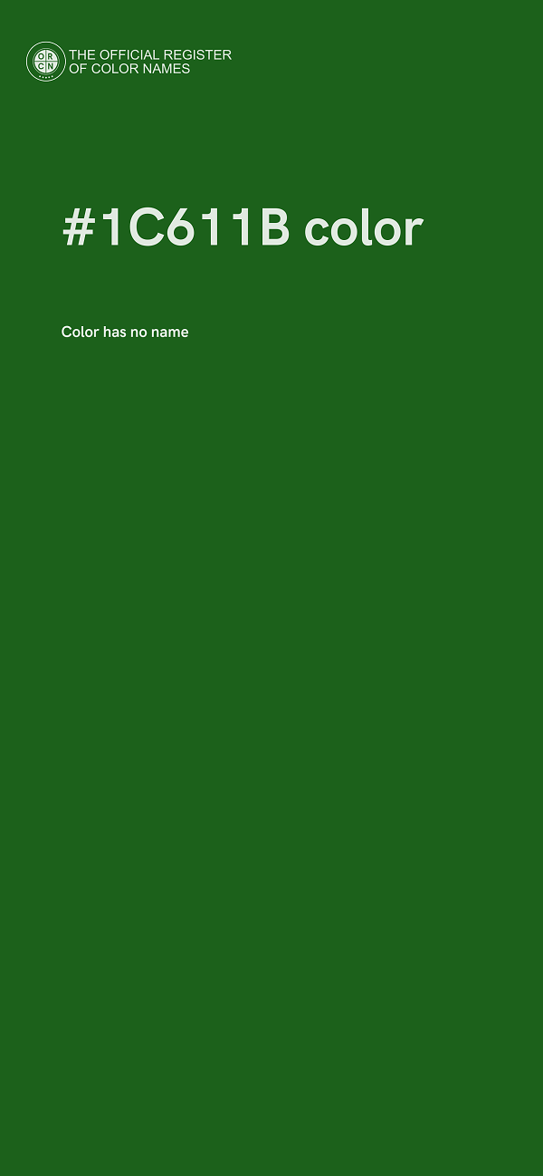 #1C611B color image