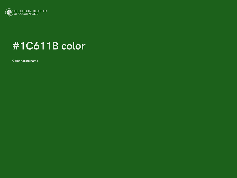 #1C611B color image