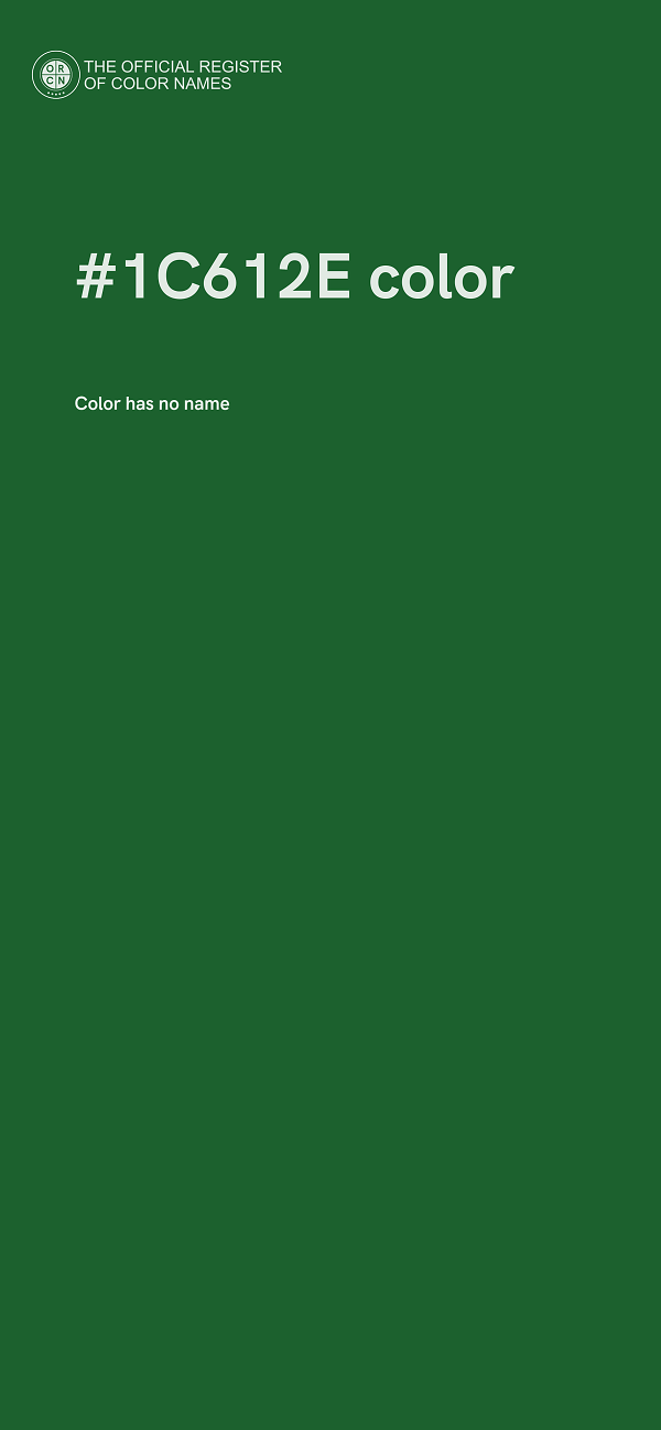 #1C612E color image