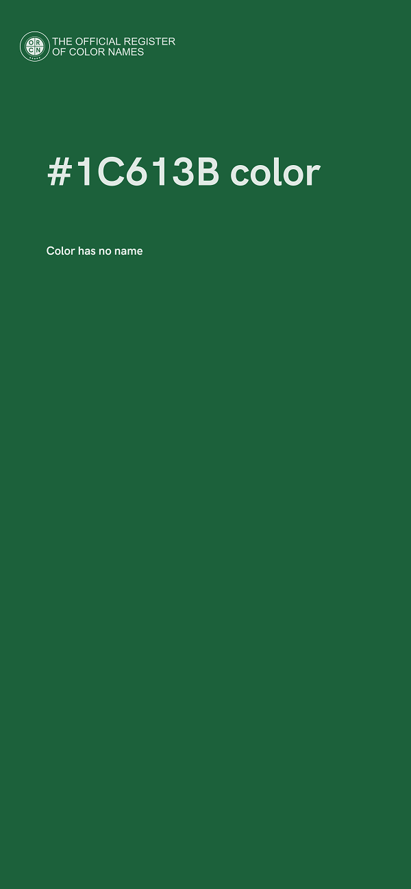 #1C613B color image