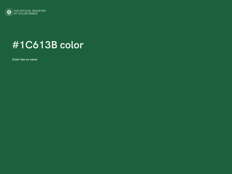 #1C613B color image