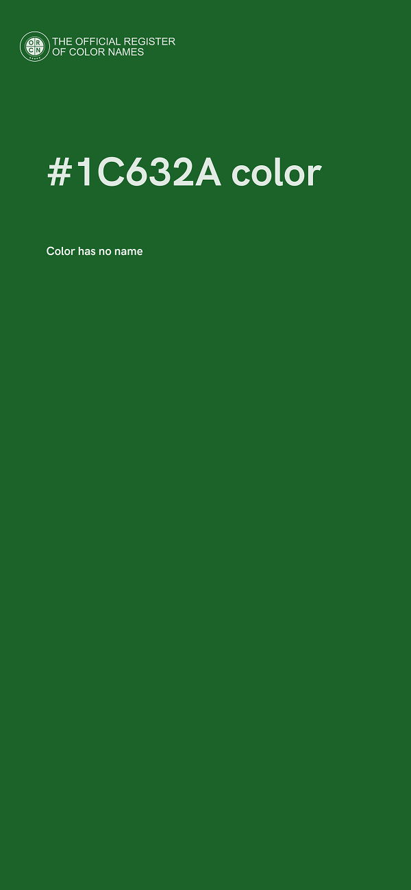 #1C632A color image