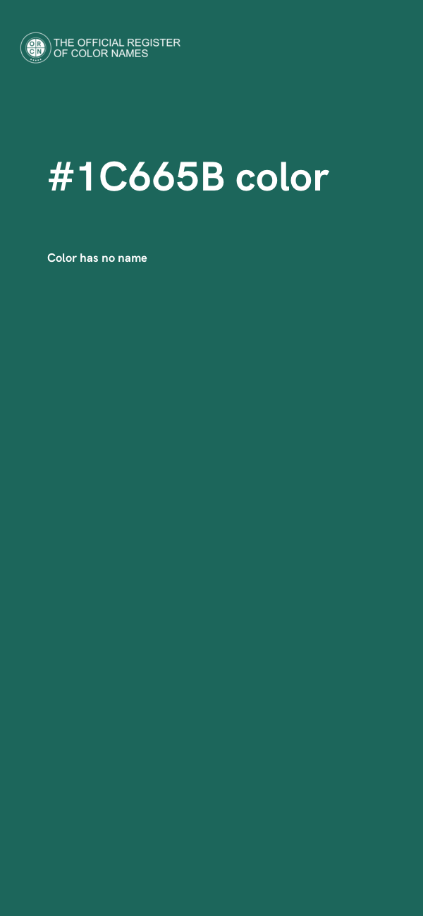 #1C665B color image