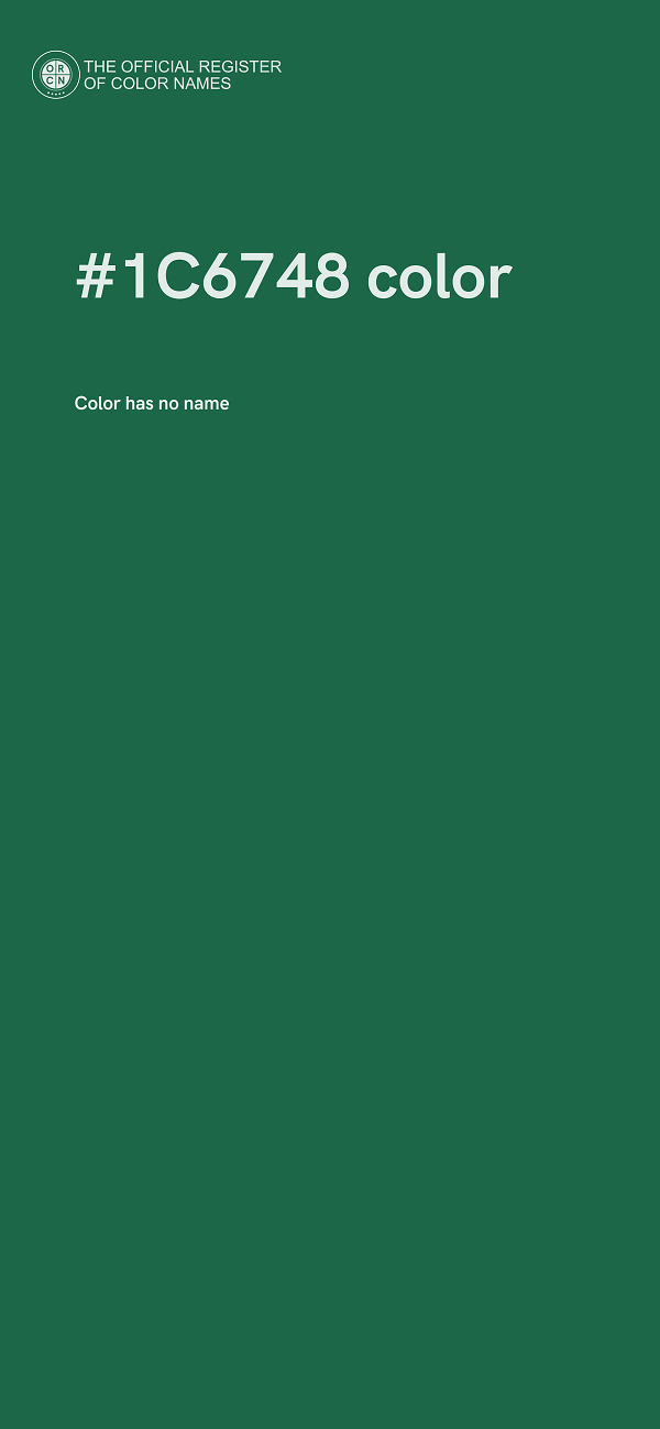 #1C6748 color image