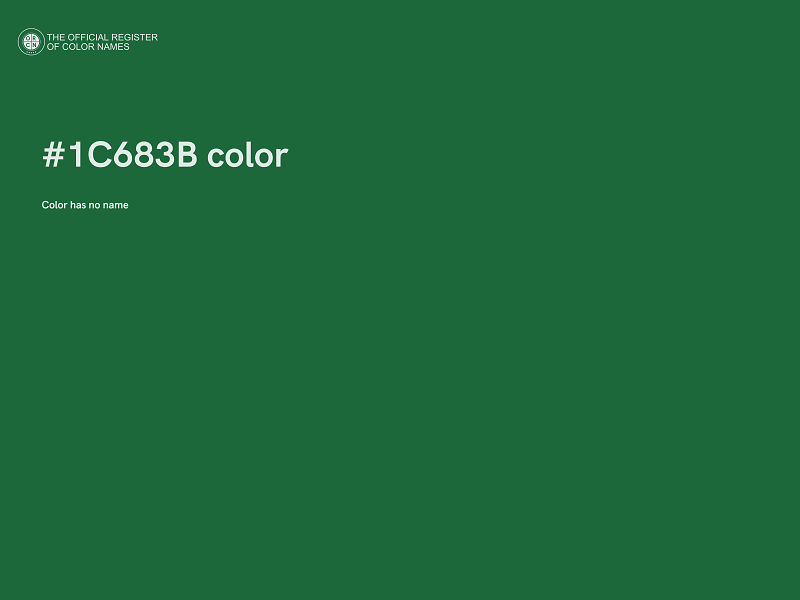 #1C683B color image