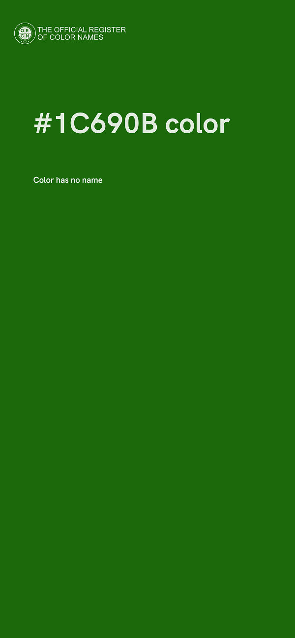 #1C690B color image