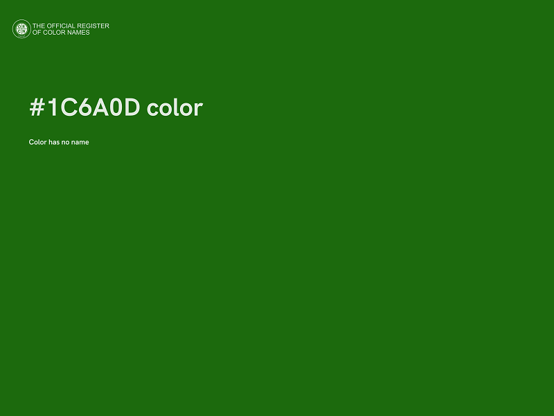 #1C6A0D color image