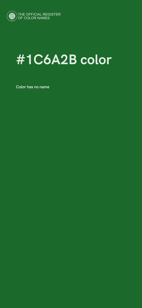 #1C6A2B color image