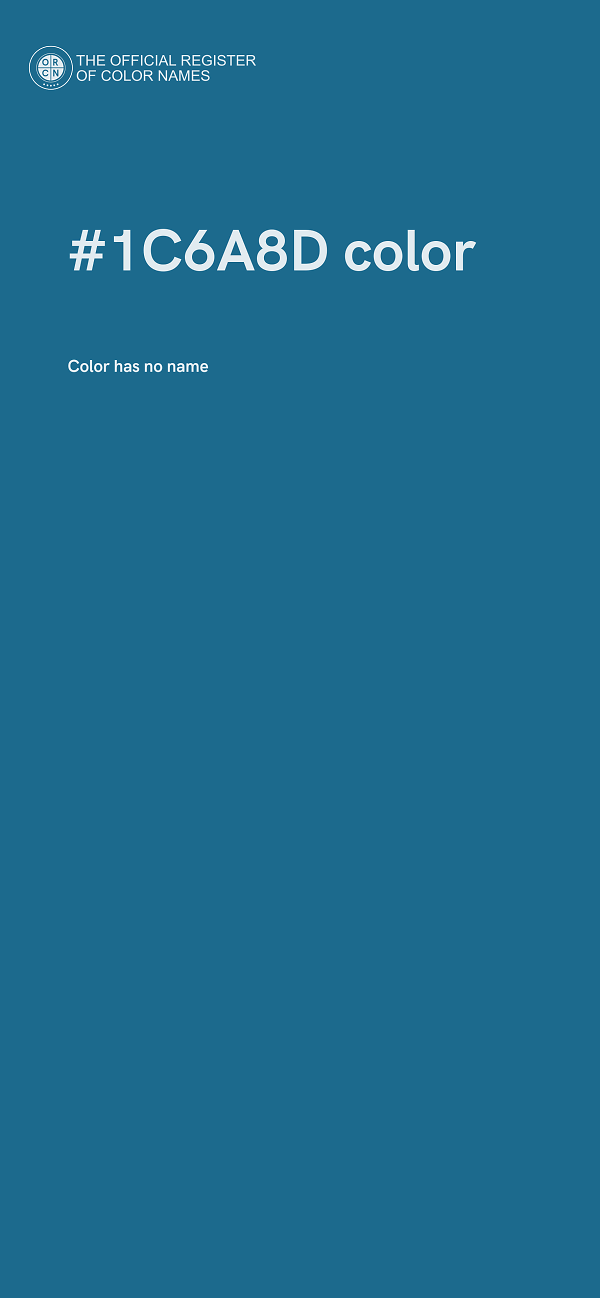 #1C6A8D color image