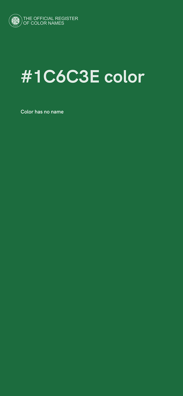 #1C6C3E color image