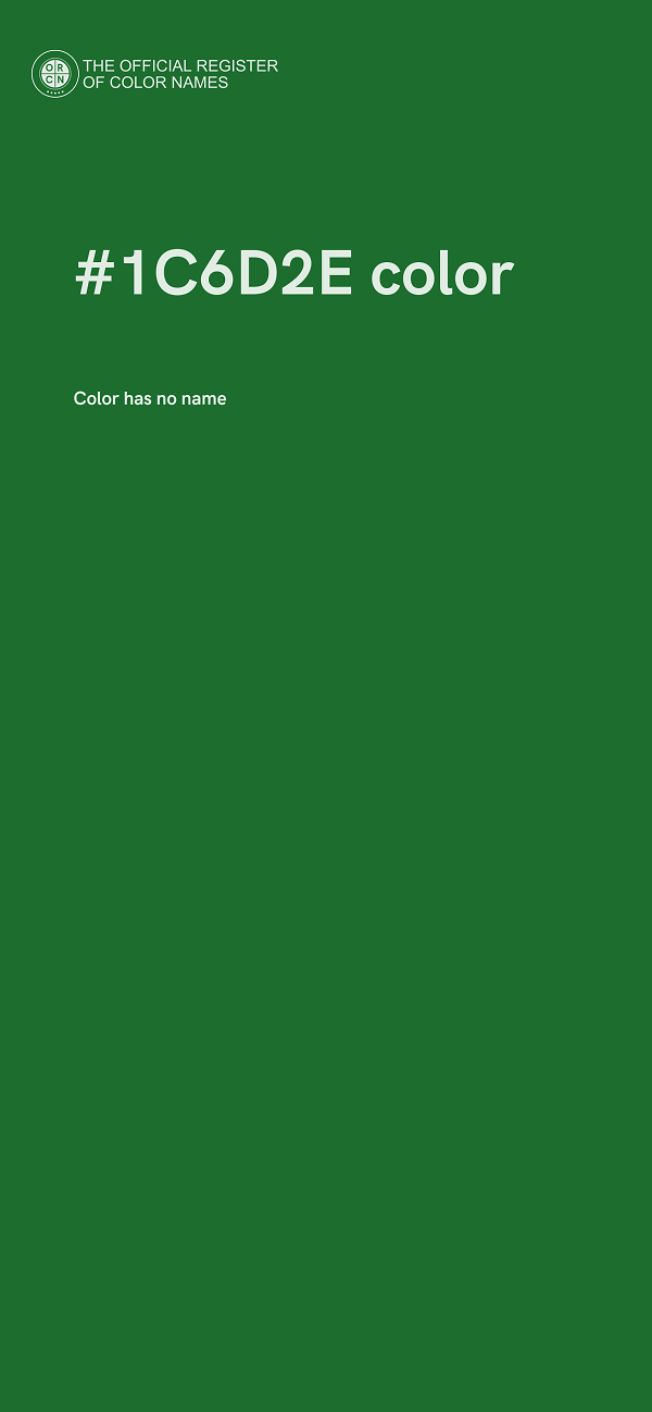 #1C6D2E color image