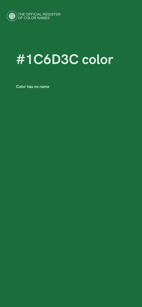 #1C6D3C color image