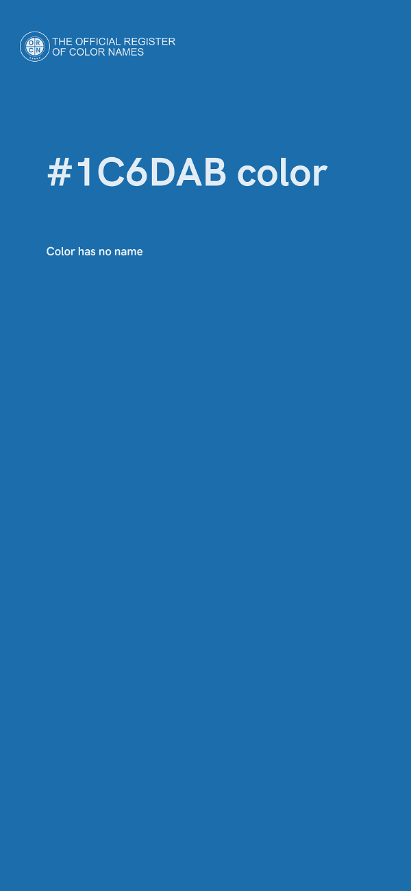 #1C6DAB color image