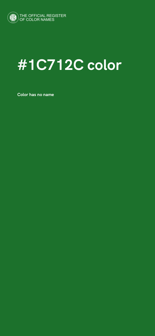 #1C712C color image