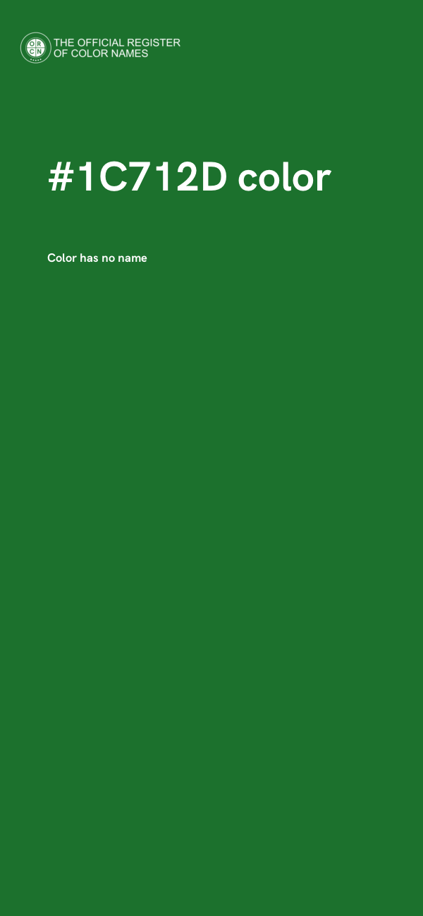 #1C712D color image