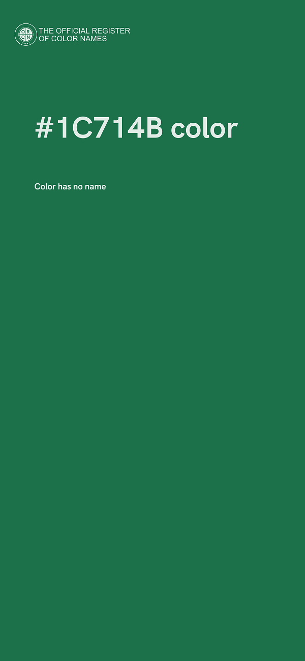 #1C714B color image