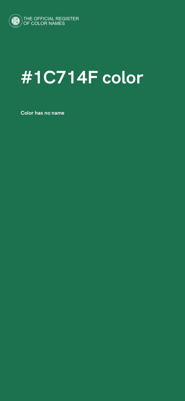 #1C714F color image