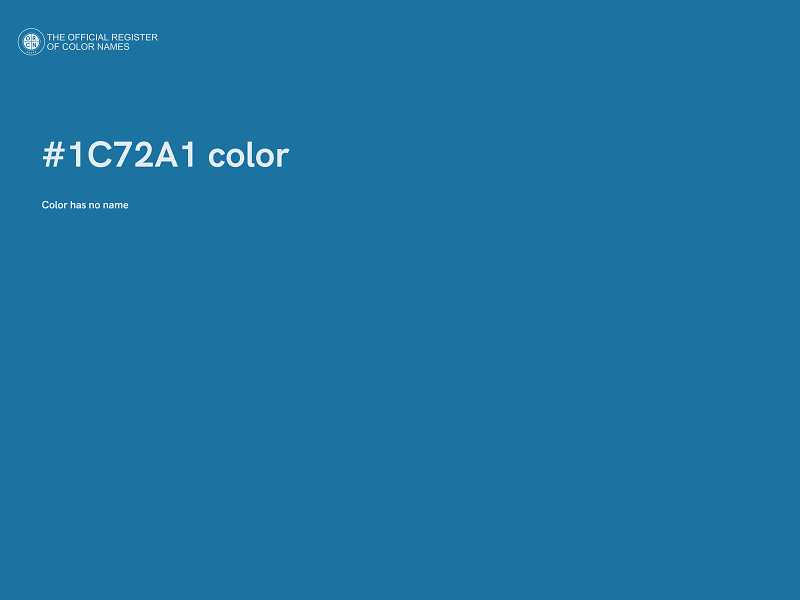 #1C72A1 color image