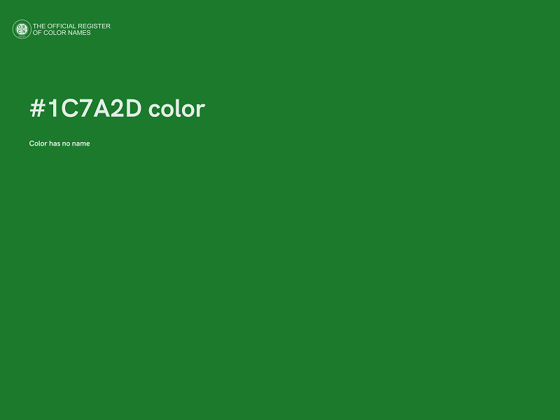 #1C7A2D color image